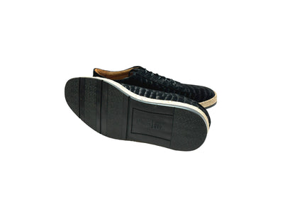 P01061 Monaco Crocco print sport- Black
