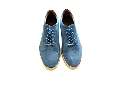 P01062 Monaco Crocco print sport- Blue