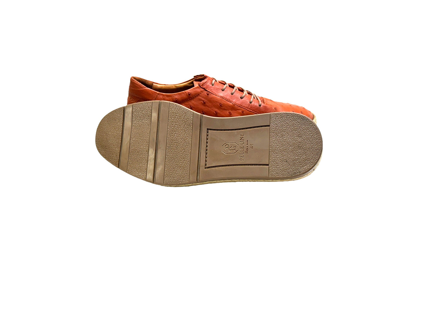 P0103 Monaco Genuine Ostrich- Tan