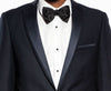 Navy Slim Fit 2 Piece Tuxedo With Satin Peak Lapel 2 SO4MT187S-02-Navy  - from alligatorwarehouse.com