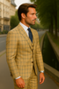 Wool Suit - Italian Made Business Suit by Statement Men's 3 Piece 100% Wool Fashion Suit - Modern Fit 9 ANGEL-1_Black_38R  - from alligatorwarehouse.com