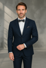 Wool Suit - Italian Made Business Suit by Statement Men's 2 Piece 100% Wool Modern Fit Suit - Subtle Texture 6 VERNAZA_Black_38R  - from alligatorwarehouse.com