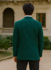 Neil Allyn Career Basics Men's Augusta Green Polyester Blazer Jacket