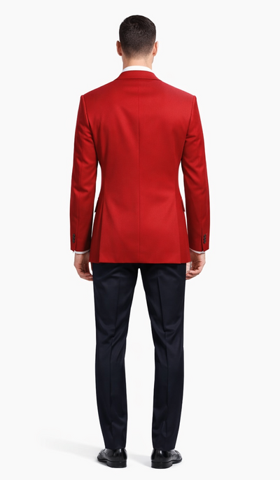Neil Allyn Career Basics Men's Red Blazer Jacket