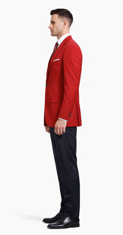 Neil Allyn Career Basics Men's Red Blazer Jacket