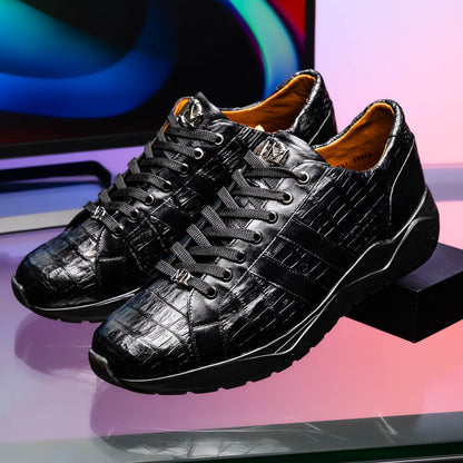 Marco Di Milano Nino Black Leather Luxury Oxford