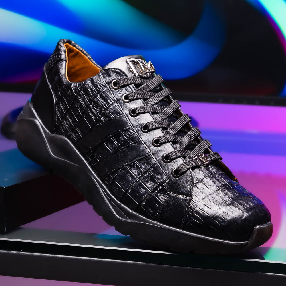 Marco Di Milano Nino Black Leather Luxury Oxford