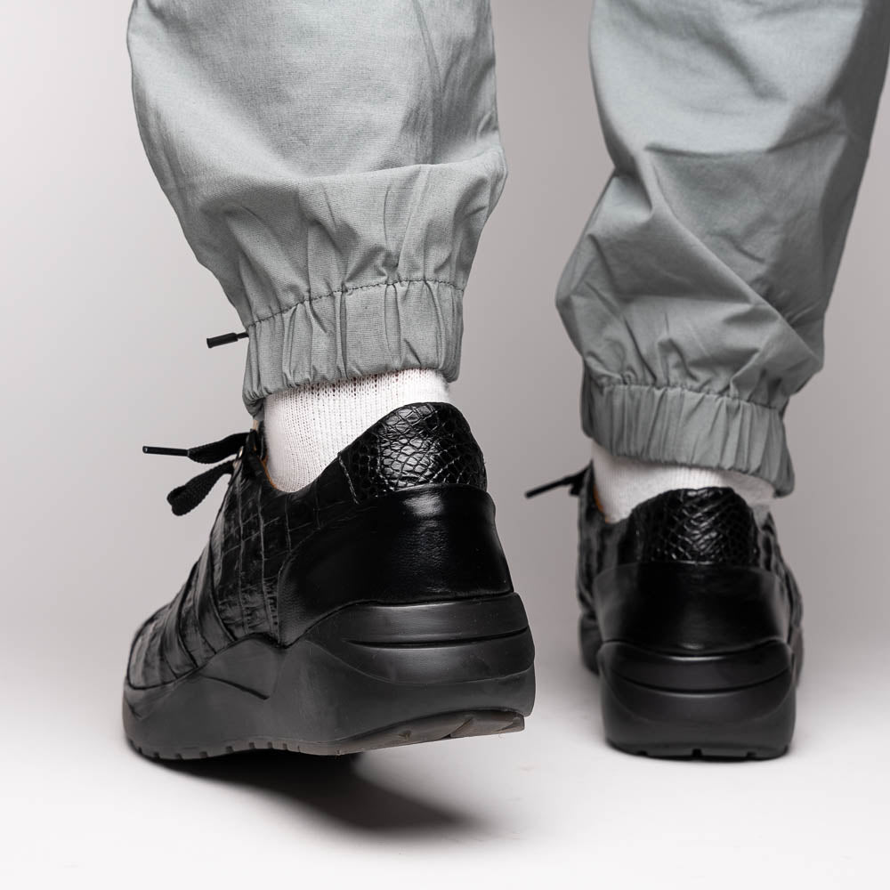 Marco Di Milano Nino Black Leather Luxury Oxford