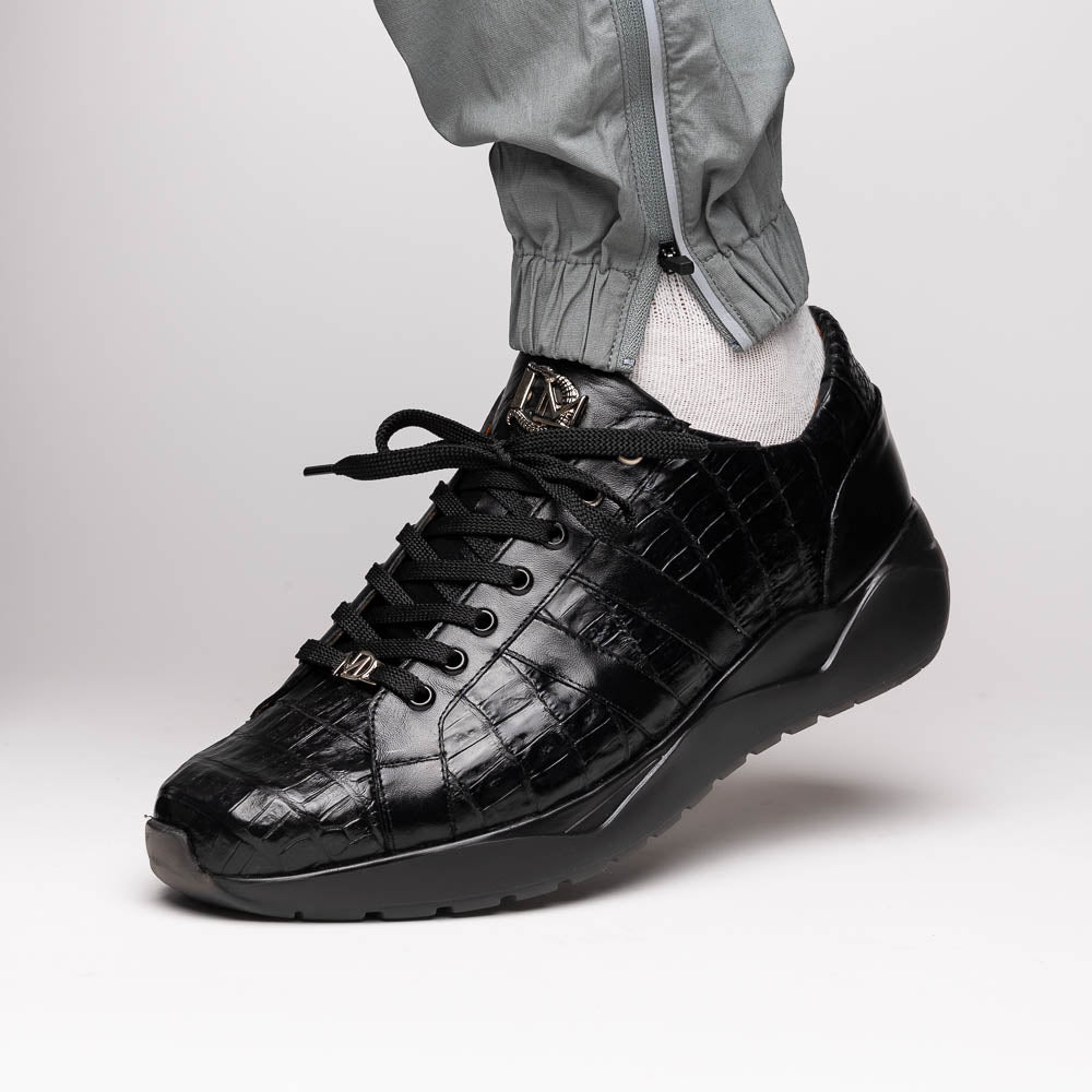 Marco Di Milano Nino Black Leather Luxury Oxford