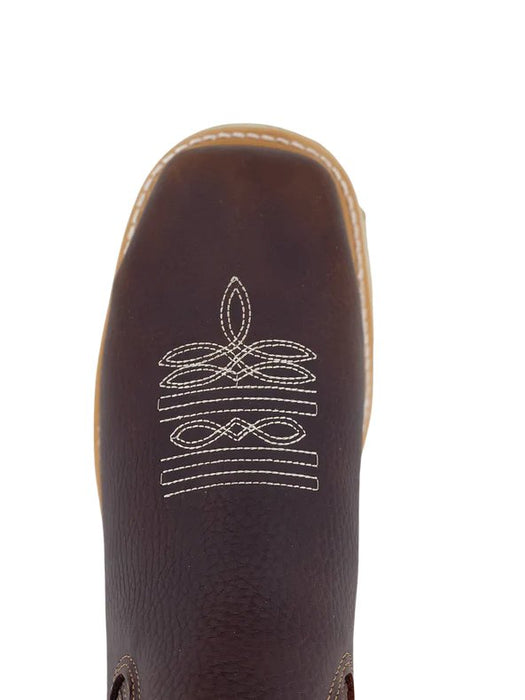 Ocre Square Toe Double Density Work Botin Rodeo