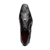 Marco Di Milano Olivieri Black Pirarucu Dress Shoe Oxfords 6 OLIVIERI_PIRARUCU_BLACK_6  - from alligatorwarehouse.com