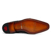 Marco Di Milano Olivieri Black Pirarucu Dress Shoe Oxfords 7 OLIVIERI_PIRARUCU_BLACK_6  - from alligatorwarehouse.com