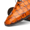 Marco Di Milano Olivieri Brandy Pirarucu Dress Shoe Oxfords 3 OLIVIERI_PIRARUCU_BRANDY (HONEY)_8  - from alligatorwarehouse.com