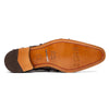 Marco Di Milano Olivieri Brown Pirarucu Dress Shoe Oxfords 6 OLIVIERI_PIRARUCU_BROWN_6  - from alligatorwarehouse.com
