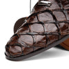 Marco Di Milano Olivieri Brown Pirarucu Dress Shoe Oxfords 3 OLIVIERI_PIRARUCU_BROWN_6  - from alligatorwarehouse.com
