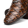 Marco Di Milano Olivieri Clear Brown Pirarucu Dress Shoe Oxfords 3 OLIVIERI_PIRARUCU_CLEAR BROWN_8  - from alligatorwarehouse.com