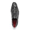 Marco Di Milano Olivieri Gray Pirarucu Dress Shoe Oxfords 6 OLIVIERI_PIRARUCU_GRAY_8.5  - from alligatorwarehouse.com