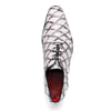 Marco Di Milano Olivieri Newspaper Pirarucu Dress Shoe Oxfords 4 OLIVIERI_PIRARUCU_NEWSPAPER_8  - from alligatorwarehouse.com