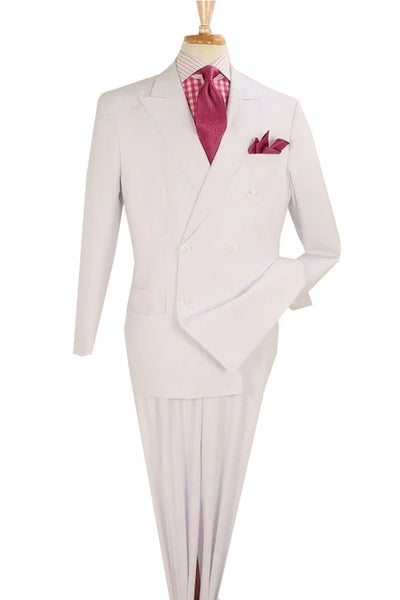Men’s White Double-Breasted 3-Piece Suit Set – Premium Tailored Fit Formal Wedding and Evening Suit 7   - from alligatorwarehouse.com