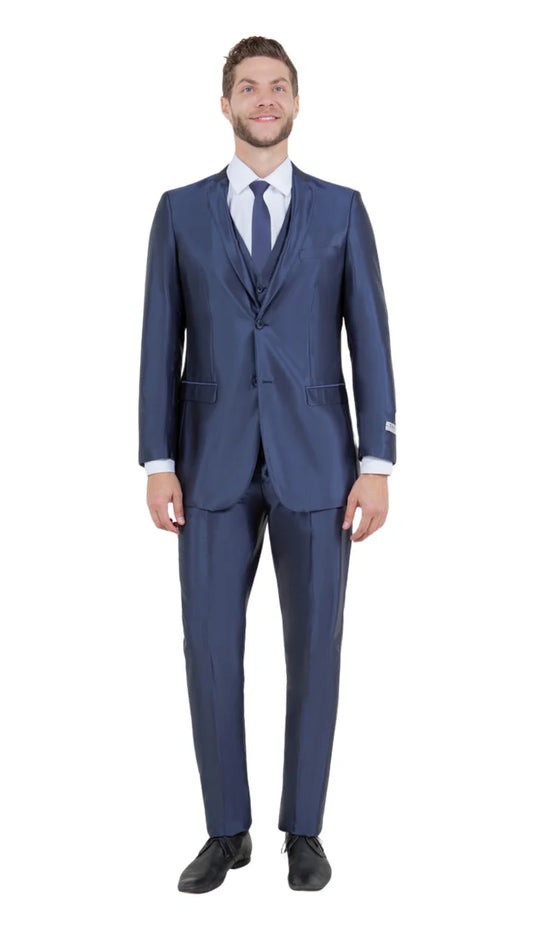 Navy Blue Suits Collection - Premium Navy Blue Suits at alligatorwarehouse.com