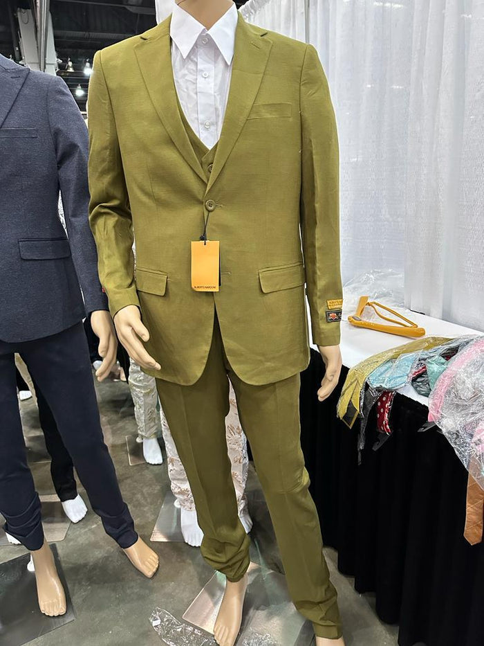 Men’s Olive Green Blazer Sport Coat – Summer in pistachio sage green