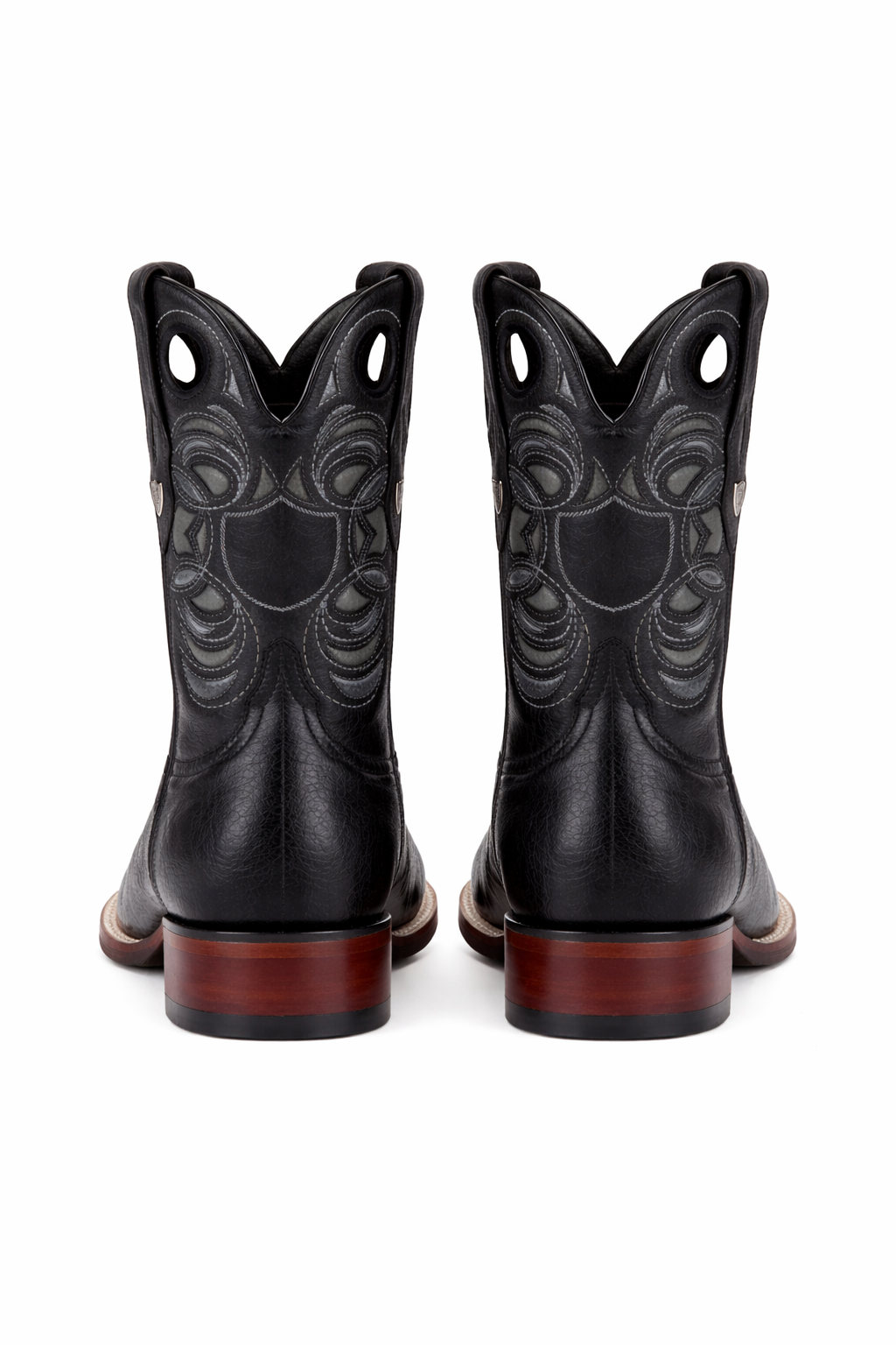 Smooth Ostrich Rodeo Toe Western Boots