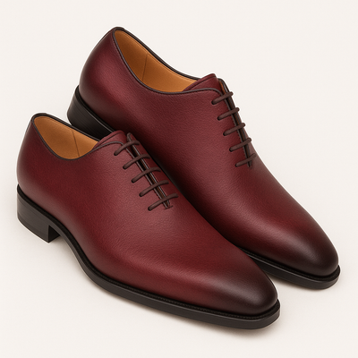 Mens Mezlan Pamplona Calfskin Plain Toe Dress Shoe in Cognac 16   - from alligatorwarehouse.com