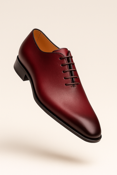 Mens Mezlan Pamplona Calfskin Plain Toe Dress Shoe in Cognac 12   - from alligatorwarehouse.com