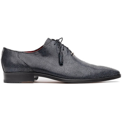 Marco Di Milano Pannuci Black Stingray Dress Oxfords 1 PANNUCI_STINGRAY_BLACK_8  - from alligatorwarehouse.com