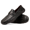 Marco Di Milano Parma Black Caiman Belly Bit Drivers 2 PARMA_CAIMAN FUSCUS_BLACK_8  - from alligatorwarehouse.com