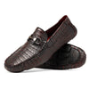 Marco Di Milano Parma Black Cherry Caiman Belly Bit Drivers 2 PARMA_CAIMAN FUSCUS_BLACKCHERRY_8  - from alligatorwarehouse.com