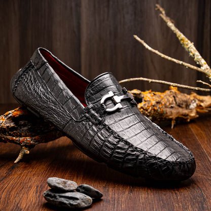 Marco Di Milano Parma Black Leather Loafer