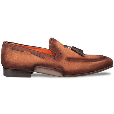 Mezlan Pavese Suede Tassled Slip On Sport (21310)