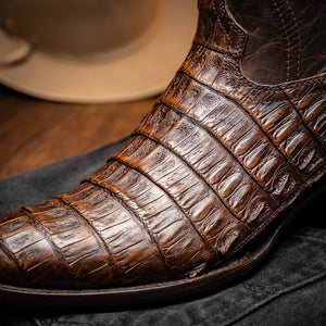 Marco_Di_Milano Phoenix: Aged Brown Leather Luxury Shoe