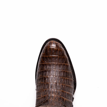 Marco_Di_Milano Phoenix: Aged Brown Leather Luxury Shoe