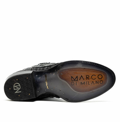 Marco Di Milano Phoenix Stone Gray Caiman Crocodile Round Toe Cowboy Boots 6   - from alligatorwarehouse.com