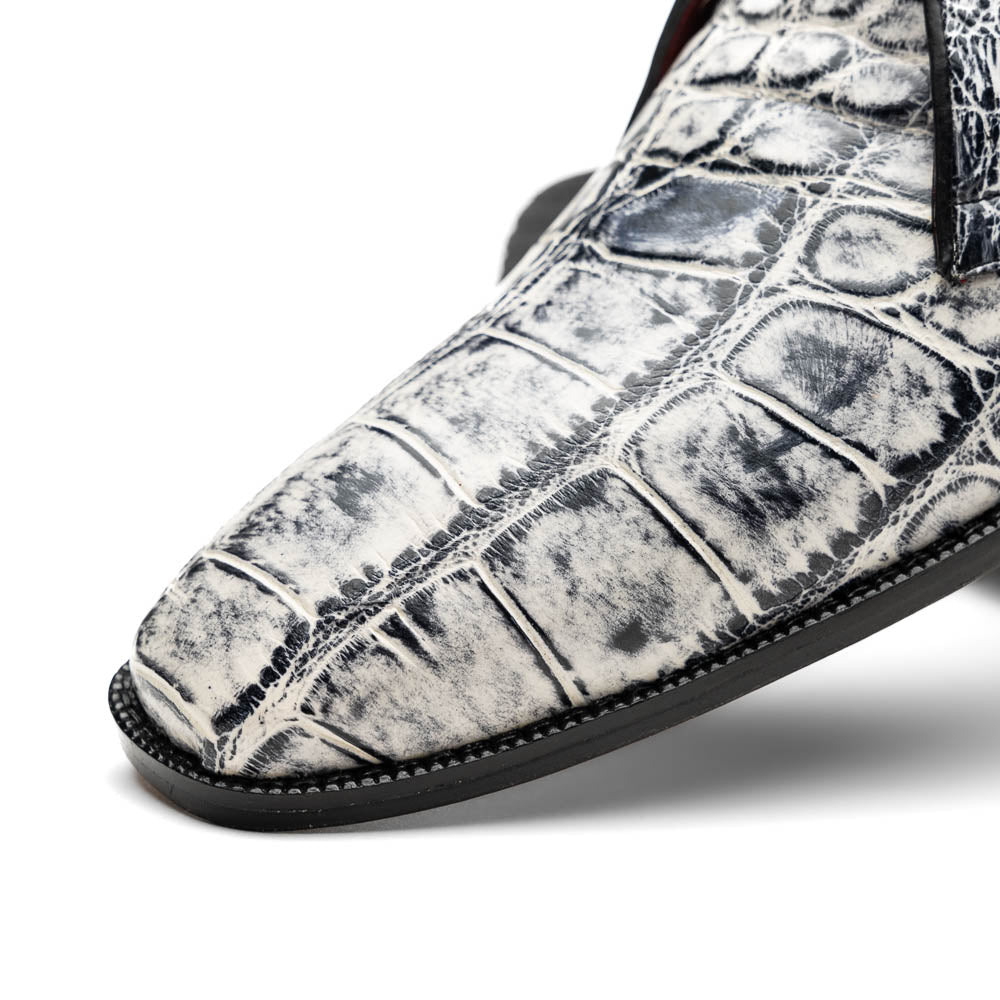 Marco Di Milano Pietro Alligator Newspaper Chukka Boots