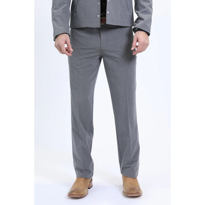 Platini Men’s Grey Western-Inspired Sport Suit Set