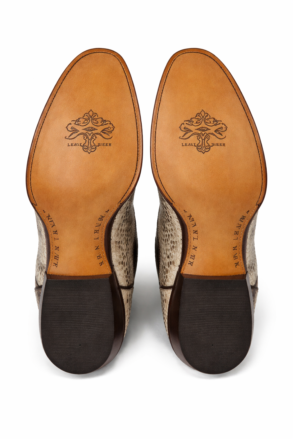 Pointy Snake Skin Boots