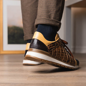 Marco_Di_Milano Portici Orix Brown Leather Dress Shoe