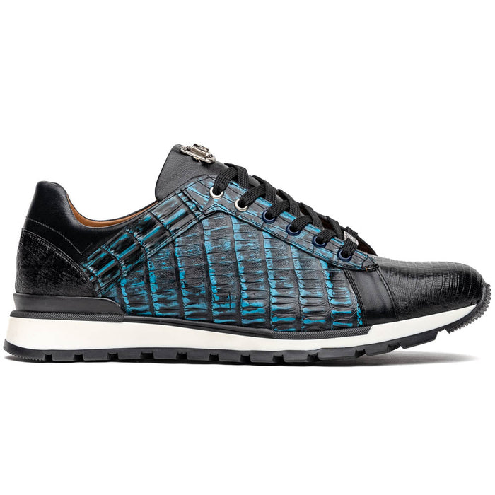 Marco_Di_Milano Portici - Navy & Black Leather Dress Shoe