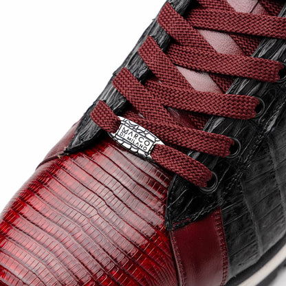 Marco Di Milano Portici Wine/Black Leather Loafers
