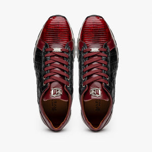 Marco Di Milano Portici Wine/Black Leather Loafers