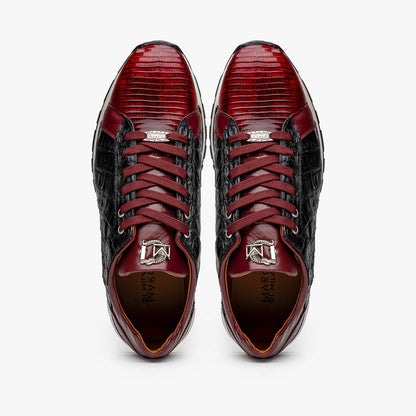 Marco Di Milano Portici Wine/Black Leather Loafers