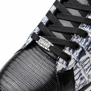 Marco Di Milano Portici Newspaper Men's Sneakers