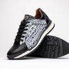 Marco Di Milano Portici Newspaper Men's Exotic Lizard / Crocodile Casual Sneakers 4 PORTICI_CAIMAN-LIZARD TEJU_NEWSPAPER_8.5  - from alligatorwarehouse.com