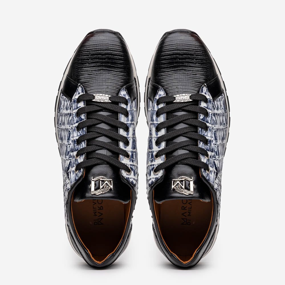 Marco Di Milano Portici Newspaper Men's Sneakers