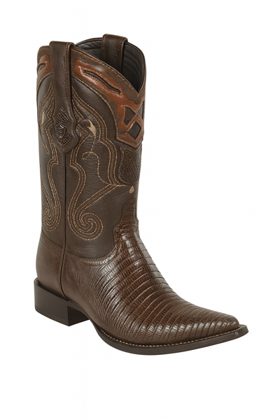 Men's Wild West Teju Lizard Skin 3X Toe Boots 29507 35 2950703-060  - from alligatorwarehouse.com