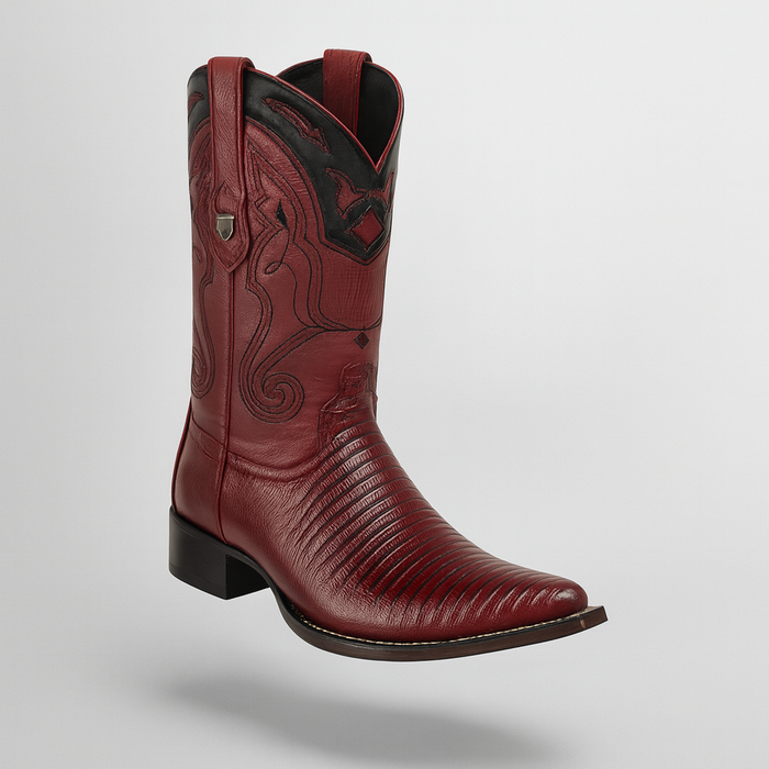 Men's Wild West Teju Lizard Skin 3X Toe Boots 29507
