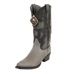 King Exotic Men's Shark Snip Toe Western Boots